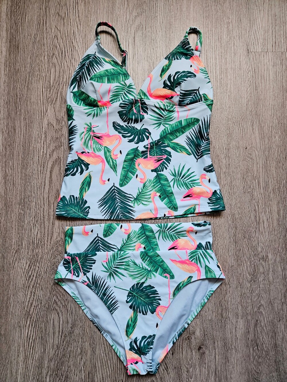 Tropical Flamingo Tankini Set Old Navy